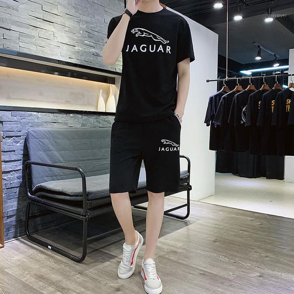 

running sets men's sport suits quick dry clothes fashion breathable sports joggers training gym fitness sportswear1, Black;blue