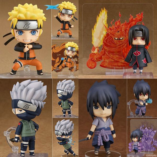 

10cm anime naruto swap faces doll garage kit model decoration toys