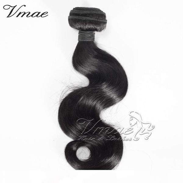 

100% unprocessed brazilian natural virgin remy human hair bundles nature color body wave human hair weaves, Black