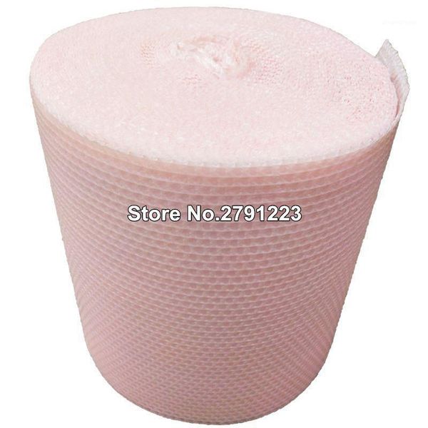 

20cmx5m light pink heart-shape air bubble roll party favors and gifts packing foam roll wedding decoration emballage bulle warp1