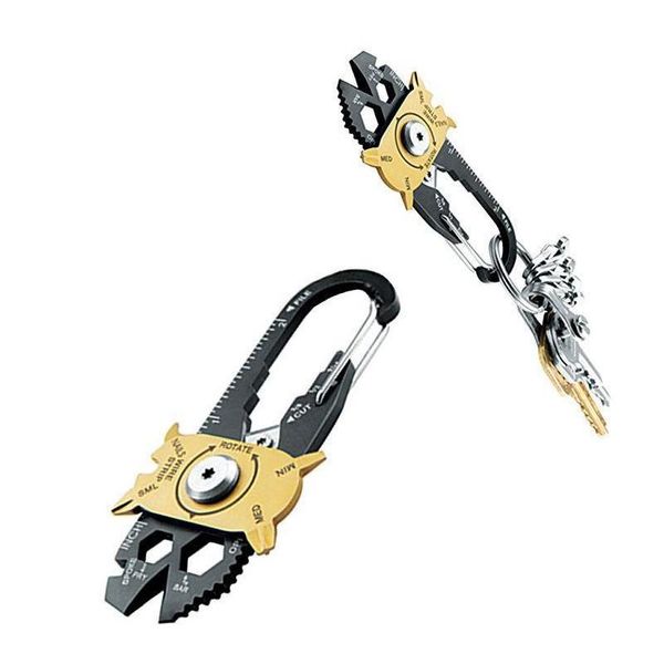 

xr outdoor sports portable utility pocket 20 in 1 multifunction wrench screwdriver opener edc survival keychai qylvqd sweet07