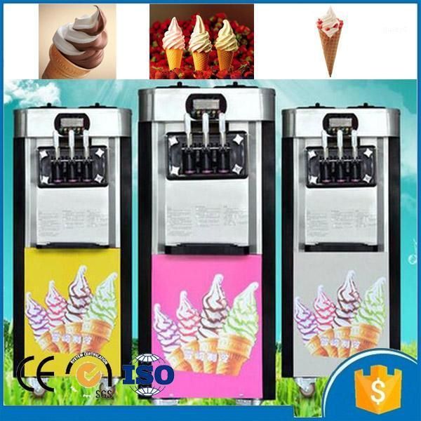 

ice cream making machine 20-25l/h 220v 50hz 3 flavors soft maker price commercial1
