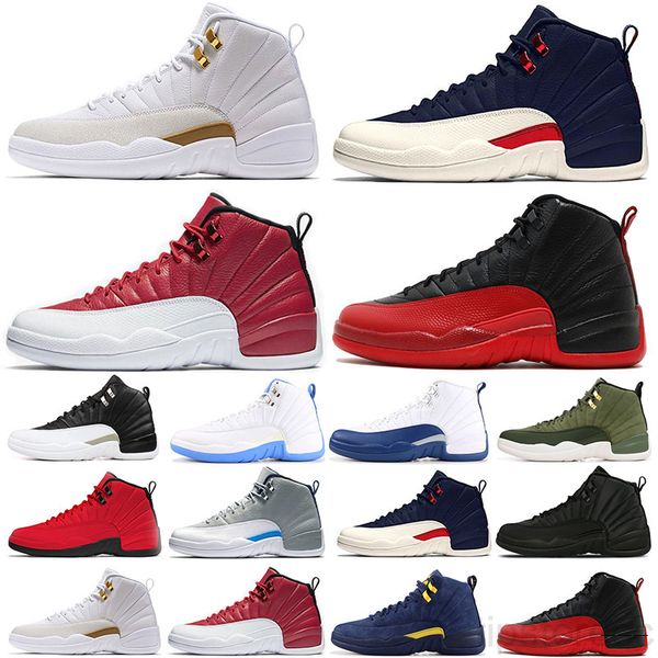 

2021 new jumpman fiba ovo punch game royal 12 12s mens basketballs shoes black cat 13s chicago taxi dmp women sports sneakers size fe3s