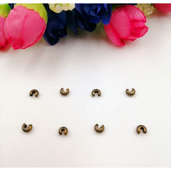 

100 шт. m silver gold rhodium bronze crimp end bears diy ювелирные аксессуары для браслета ожерелье ювелирные изделия аксессуары f wmtqsa