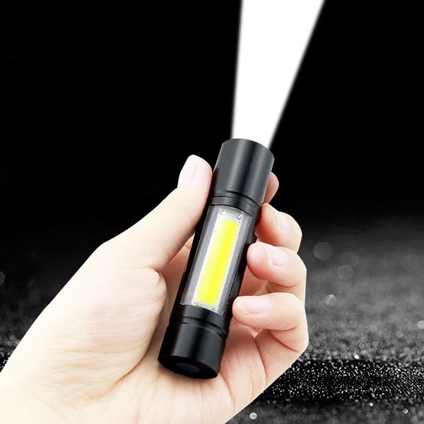 Portátil lanterna mini recarregável estudante USB LED ciclismo forte luzes compactas luzes adultas tocha elétrica ao ar livre 6 5WJ K2