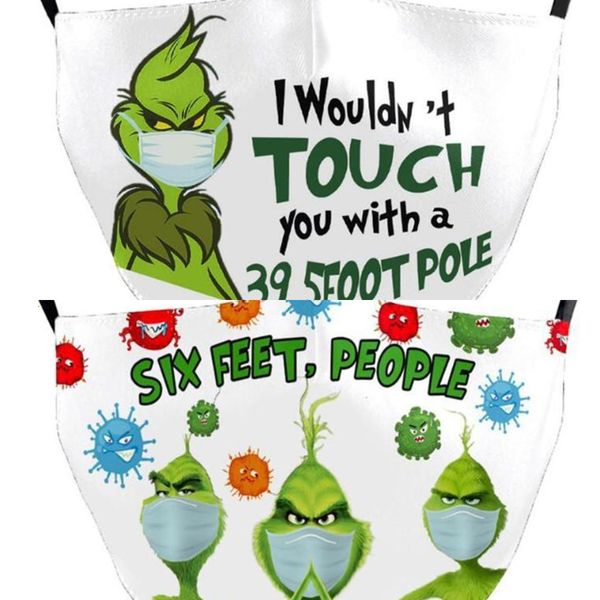 

masks 2021 christmas gift 3d print cosplay reusable washable dust proof cute fashion face maskoutletfrxg