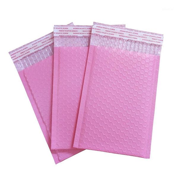 

25pcs light pink poly bubble mailer padded envelope self seal mailing bag packaging bubble envelope postal shipping envelopes1