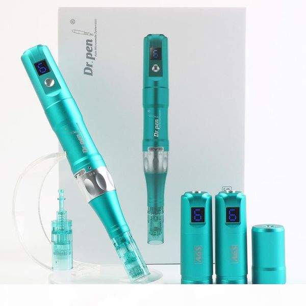 

skin care dr. pen a6s led 6 speed 3d 16needles electronic automatic micro needle derma pen with smart memory for salon use