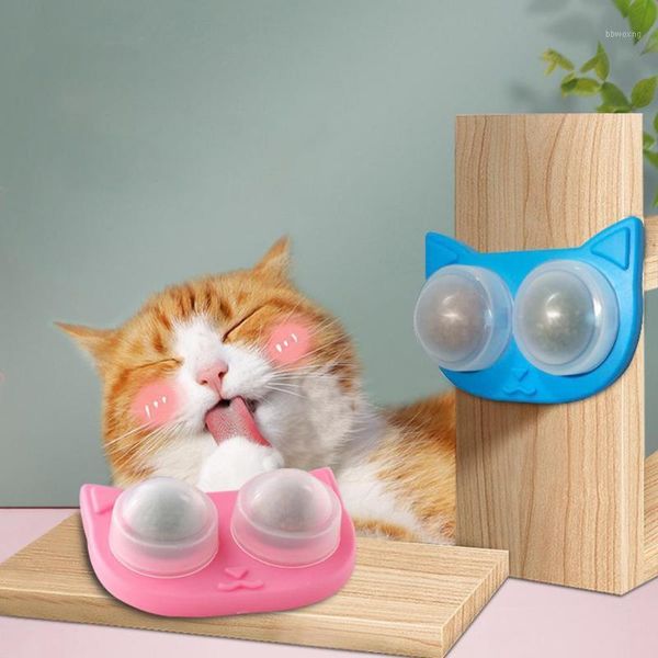 

pet snack toy rotating catnip silvervine molar stick cat teaser for cats1