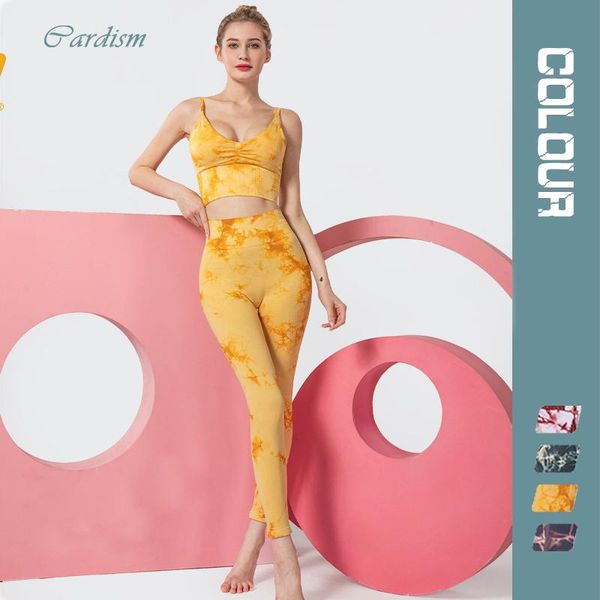 

yoga outfits cardism 2 piece seamless set women gym sport bra pants leggings fitness suit 2021 tracksuits workout clothes for, White;red