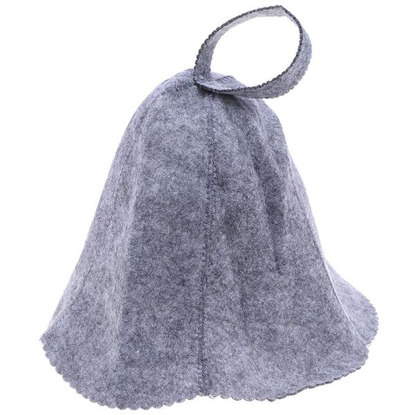 

felt head protection bath anti heat russian style shower cap sauna hat size 1pcs