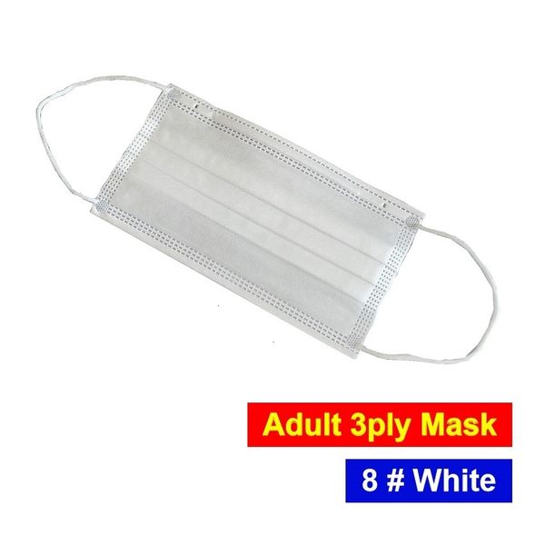 

factroy wholesale disposable 3ply ply face colorful 3 layers flat mask 8 u7biw