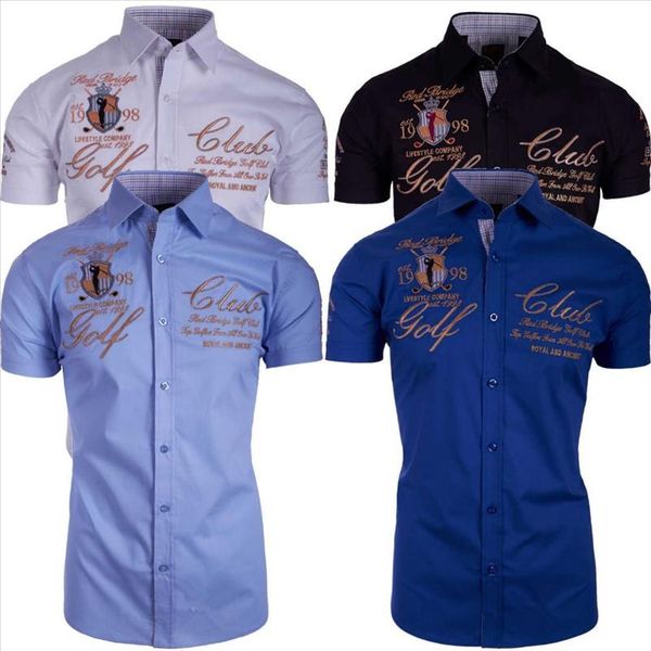 

new mens shirt fashion casual short sleeve slim fit shirt drop shipping good quality man clothes, White;black