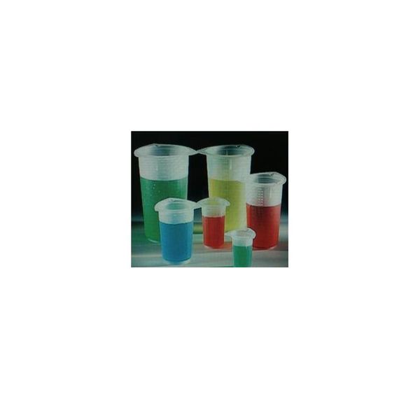 

5pcs/set laboratory plastic beakers graduated beaker transparent measuring cup chemical lab supplies 50/100/250/500/1000ml bbyrep