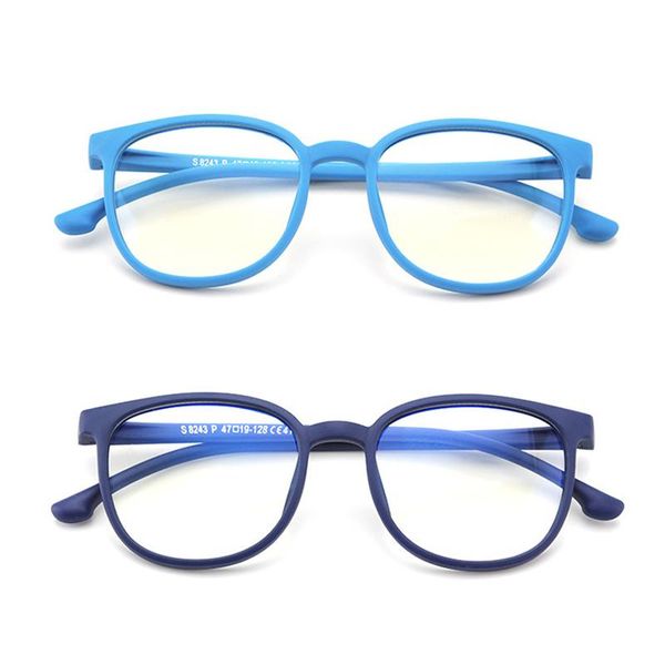 

sunglasses selling kids blue light blocking glasses silicone flexible square eyeglasses frame for children -b5, White;black