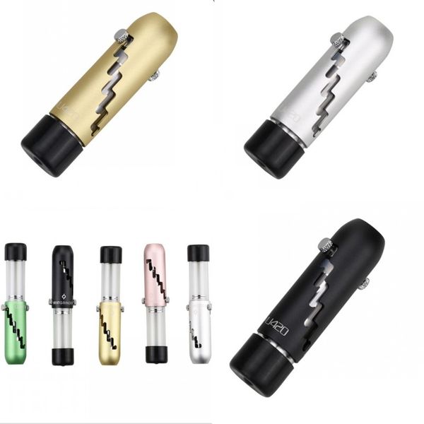 Adult Portable Smoking pipes Tube With Filter Screen Stainless Steel Pure Color Metal Scalable Pipe Multicolor 16bsa J2