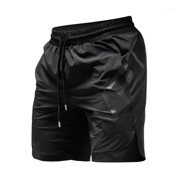 

running shorts men fitness jogging breathable sport basketball gym crossfit soccer mens beach sportswear1, Black;blue