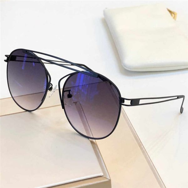 

188 new fashion sunglasses audrey fashion women frame flip oversized pc multi-color lens metal round frame material to send box, White;black