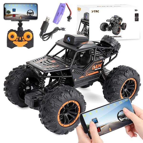 

new wifi high speed control climbing big foot vehicle off road camera remote