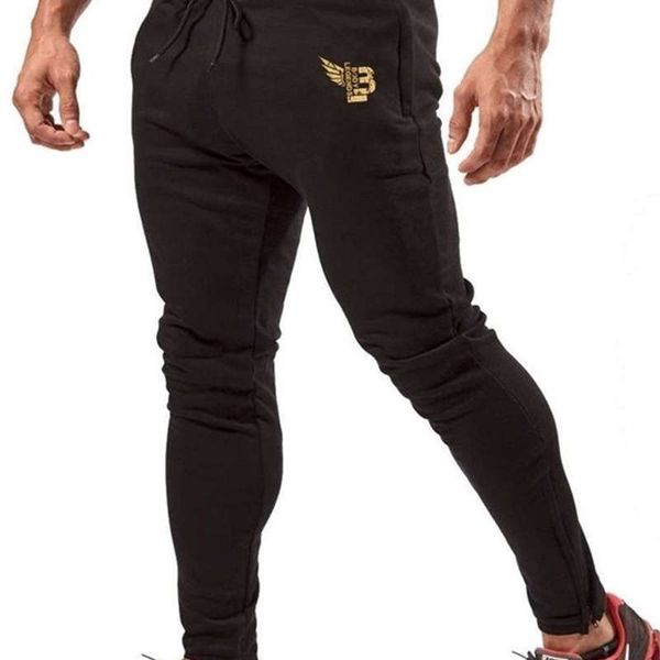 

muscle doctor brothers autumn winter new sports fitness training running pants men's wear, Black