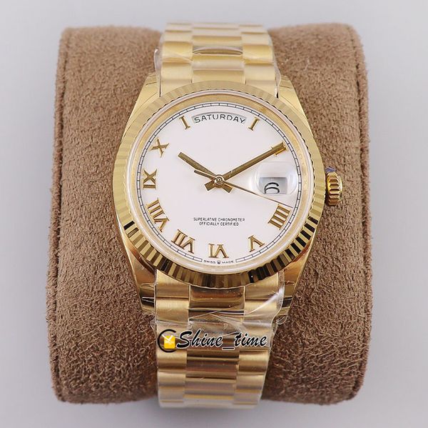 

v2 version ewf date just 36mm white dial 118235 cal.3255 automatic 128235 118238 mens watch 18k rose gold case designer watches, Slivery;brown