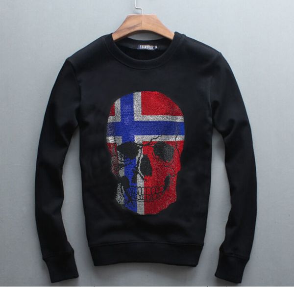 

sweatpants and woman drill hoodies man diamonds with hoodie pullovers dxn8, Black