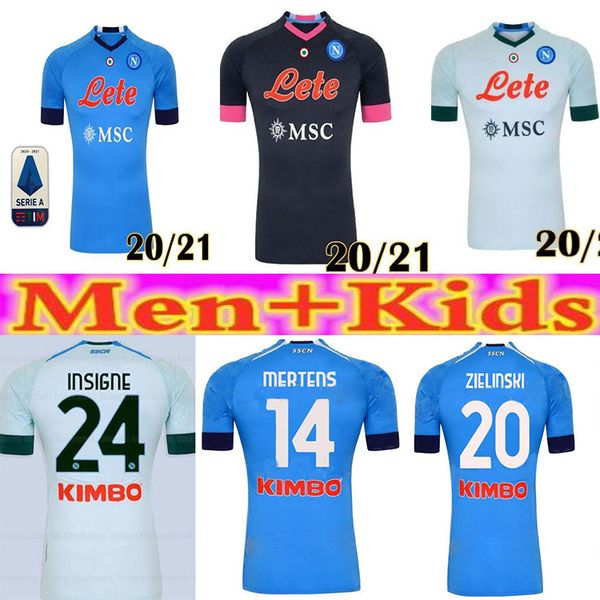 

2020 2021 (неаполь неаполь) дом и прочь третьего джерси 20 21 манолас insigne insigne lozanocallejónmilik детский комплект camiseta мужской, Black;yellow