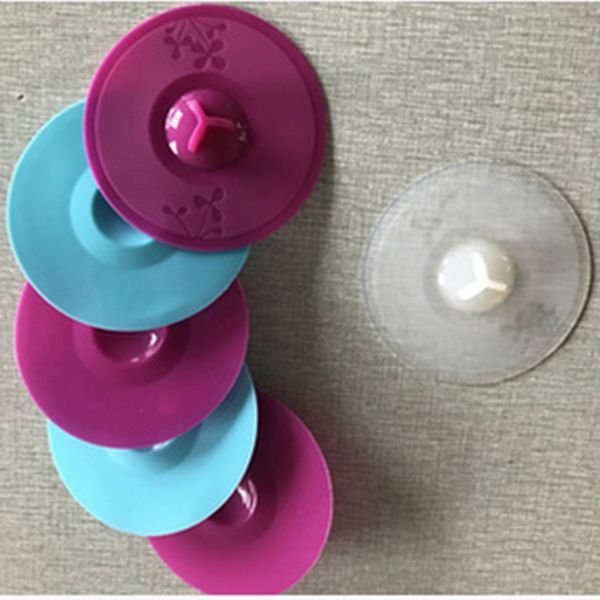 

creative lovely silicone cup lid 11cm pattern printing leak-proof dust-proof cup lid fda solid color household sealing lids vtky2105