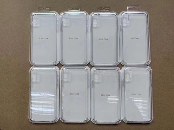 

wholesale official style clear apple case for iphone 12 11 pro max x xs max xr case for iphone 7 8 plus transparent cover with retail box