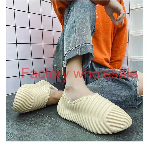 

new soft indoor non-slip slippers foam white bone mens slides sandals sliders platform house summer outdoor beach slipper size 39-45, Black