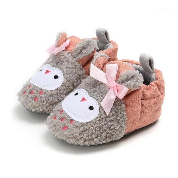 

baby girls boys cartoon first walker infant baby anti-slip floor shoes cute cartoon toddler shoes winter for newborn 0-18m1