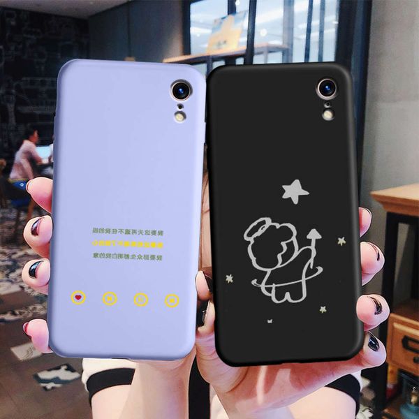 

3suitable for vip x r case x r personality creativity all inclusive anti falling silicone soft ultra thin protective cover cartoon cute