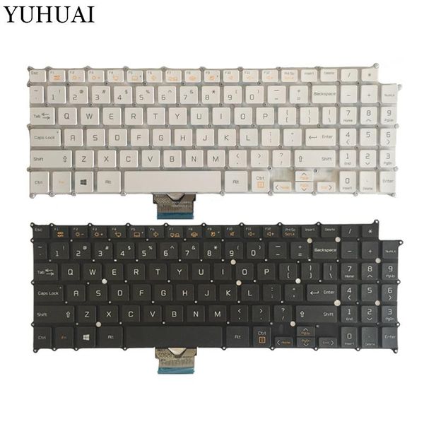 

lapreplacement keyboards us keyboard for lg 15z960 aew73709802 hmb8146elb01 english black white