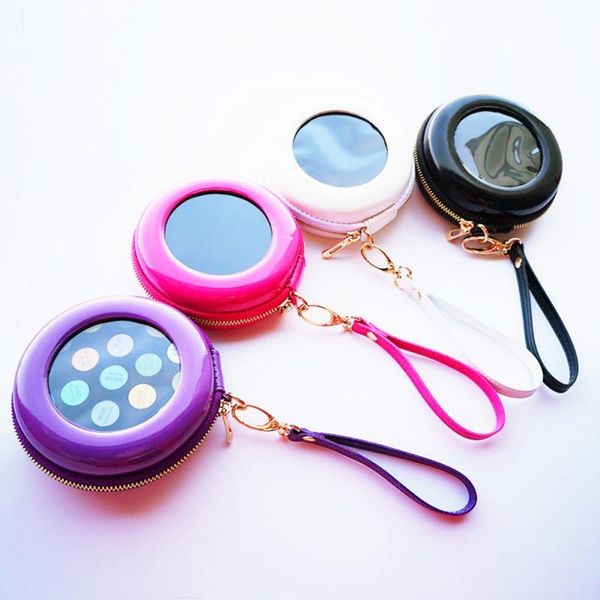 

essential oil storage bag 19 grids round portable essential oil case organizer 1ml 2ml sub-bottle container