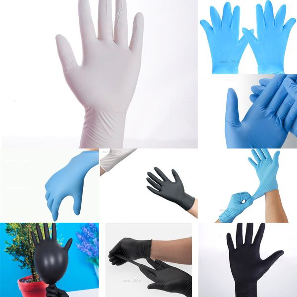 

food latex rubber nitrile cleaning disposable for original black 100pcs blue gloves universal h u4iz