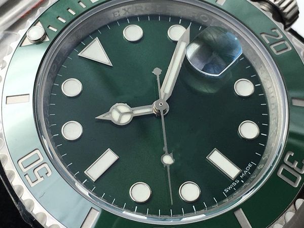 

n produced 116610ln 2836or3135 movement optional t1g sapphire glass mirror 904l steel super luminous, Slivery;brown