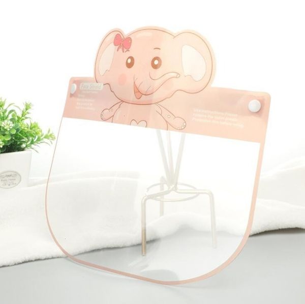 

anti-fog full kids isolation face shield protective mask transparent pet protection splash droplets head cover kid gifts