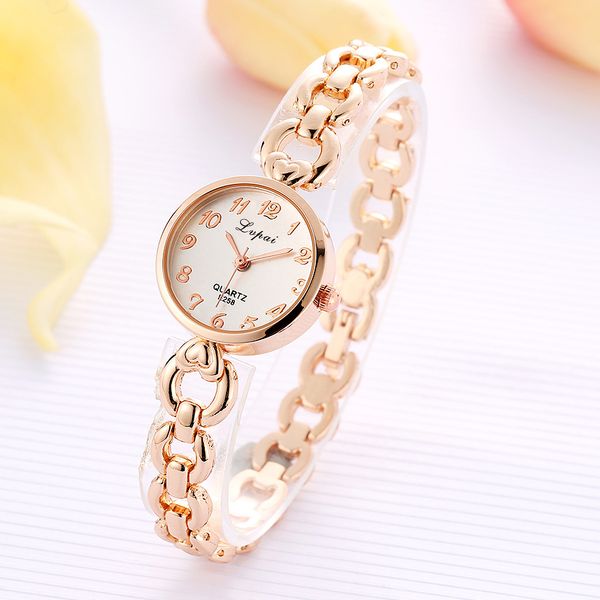 

wholesale 30pcs mixed color fashion 25mm x 7mm 30g quartz ladies watch women's children's students watches casual wristwatches ch0, Slivery;brown