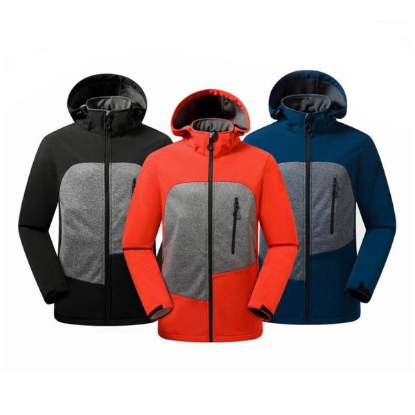 

outdoor jackets&hoodies selling light version men's leisure sports jacket windbreaker soft shell clothing1, Blue;black