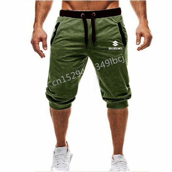 

men's new summer hip hop shorts, cotton pants, sportswear, Black