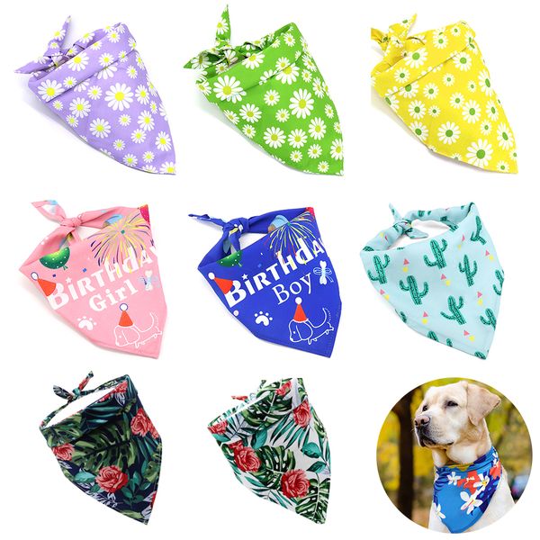 

bandana para perros pequeos y medianos, de algodn, lavable, verano