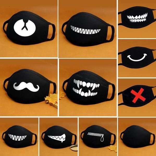 

black pollution anti-dust respirator cotton anti cartoon mask fashion cute bear kpop animal face mouth masks