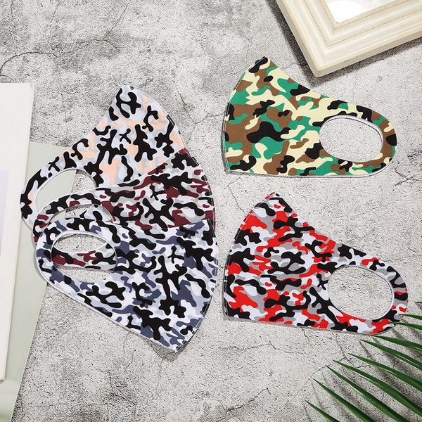 

mask mouth camouflage face protection party cotton washable anti-dust breathable outdoor cyling bicycle masks