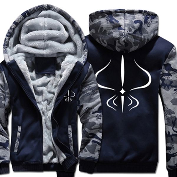 

2021 new us size hoodies men women for anime beelzebub tatsumi oga cosplay jacket sweatshirts thicken hoodie coat clothing casual ek91, Black