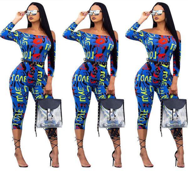 

q5059 selling fashion digital print jumpsuit with belt, Black;gray