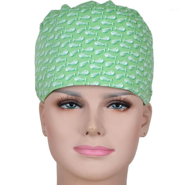 

hennar scrub caps for men and women,scrub caps in black with hearts and stethoscope prints,3 sizes scrub1