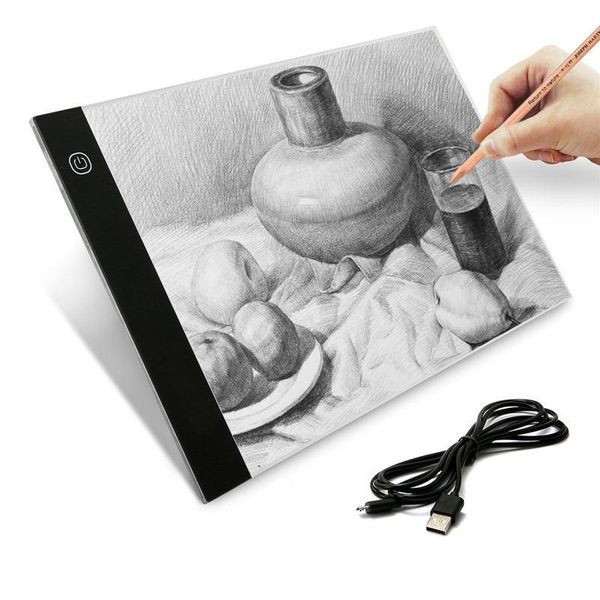 

lighting & studio accessories portable a4 led writing painting light box tracing board copy pad drawing tablet artcraft for artist sketching