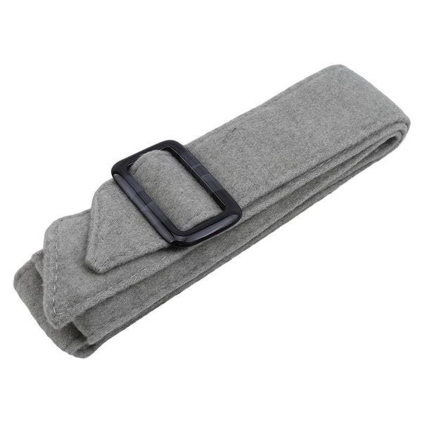 

belts women girls woolen waist belt solid color wide band for overcoat accessories five colors, Black;brown