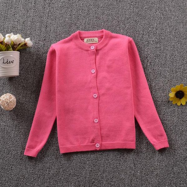 

2020 spring autumn baby boys girls pure color cardigan coat children clothing boys girls long sleeve knitted kids cardigan coat wmtvly, Blue