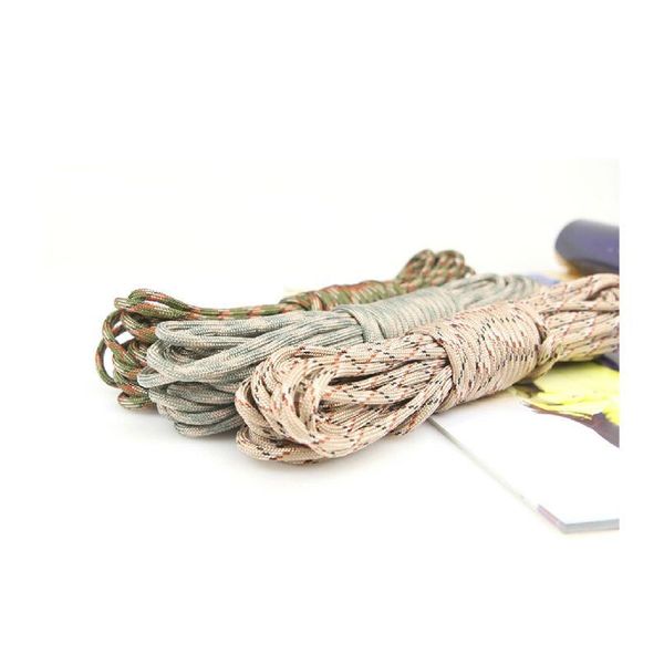 

200 colors paracord 550 paracord parachute cord lanyard rope mil spec type iii 7strand 25 ft climbing camping survival e jllejg